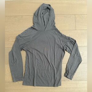 ALO Men’s Gray Hooded Top